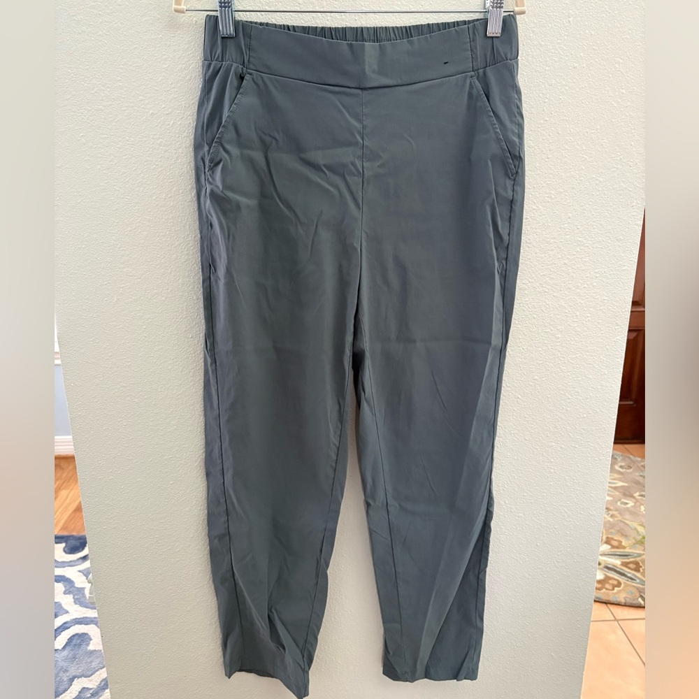 Powder Blue Joggers with pockets, Medium, ankle length